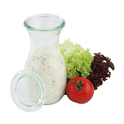 Bouteilles en Verre 250 mL avec Couvercles Weck - Lot de 6 - APS