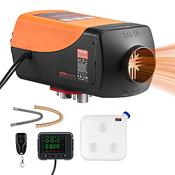 Vevor Chauffage diesel 8kW 12-24V, 0,18-0,37L/h, télécom., réservoir 10L