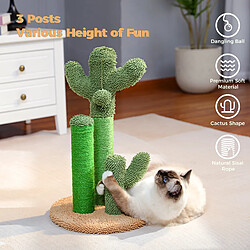 PAWZ Road Arbre à Chat Cactus Lot de 3 Marron (XL)