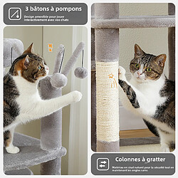 Acheter Pawz road Arbre à chat - 150 cm - Gris