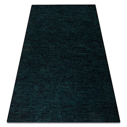 RUGSX Tapis en laine OMEGA DUKE Mélange émeraude vert noir 200x300 cm