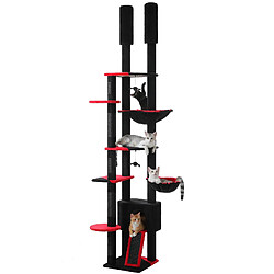 PAWZ Road Arbre à Chat du Sol au Plafond Cactus Vert