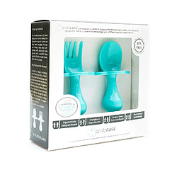 Set de couverts ergonomiques d'apprentissage bébé Grabease