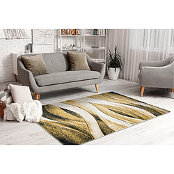 Rugsx FUSION 1617 - 160x220 cm - Jaune pas cher