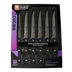 Sabatier Trompette Cucina - Coffret 6 couteaux steak