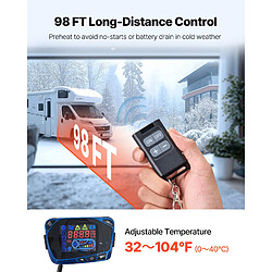 Acheter Vevor Chauffage diesel 8kW 12-24V, 0,18-0,36L/h, télécom., interrupteur LCD