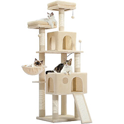 PAWZ Road Arbre à Chat Multifonction 162 cm Beige