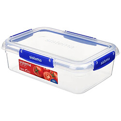 Boîte Alimentaire Rectangulaire Sistema Klip IT Plus 2,2 Litres - Sistema