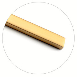 Amefa Escade Satiné - Lot de 4 cuillères moka et 4 fourchettes à gâteau