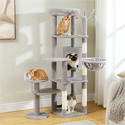 Avis Pawz road Arbre à chat - 150 cm - Gris