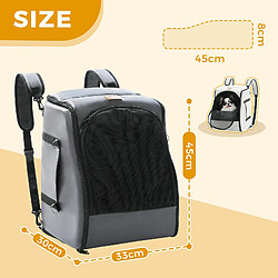 Acheter PAWZ Road Sac à Dos pour Animaux Compact 43 × 35 × 20 cm Noir