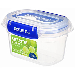 Boîte Alimentaire Rectangulaire Sistema Klip IT Plus 400 ml - Sistema