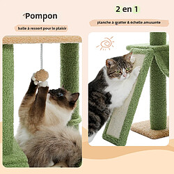 Acheter PAWZ Road Arbre à Chat du Sol au Plafond avec 2 Poteaux Cactus