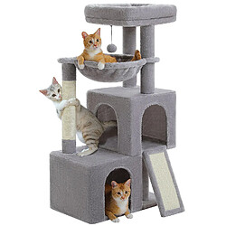 PAWZ Road Arbre à Chat 104 cm avec Niches Beige