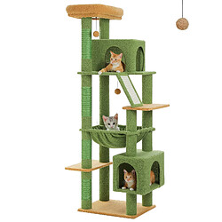 PAWZ Road Arbre à Chat XXL 180 cm de Haut Vert
