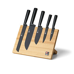 Sabatier Trompette Nox - Bloc 5 couteaux de cuisine