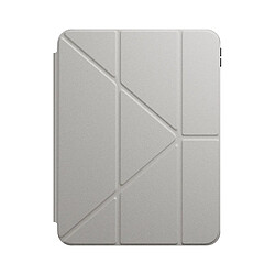 Native Union Étui pour iPad 13 / Pro 12.9 Support Pliable Multi Angles Antichoc Gris