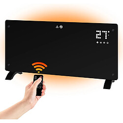 ZMH Convecteur Électrique 2500w Radiateur Autonome Avec Télécommande Pour Chambres à Coucher