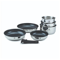 Set 7 pièces amovible 'réactif' inox Laguiole LA-9120820