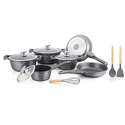 Batterie de cuisine 13 pièces Argenté Royalty Line RLBS1010M-SIL