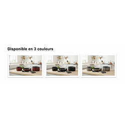 Acheter Batterie de cuisine revêtement pierre avec manche amovible 7 pièces bordeaux Herzberg HG8053-BR