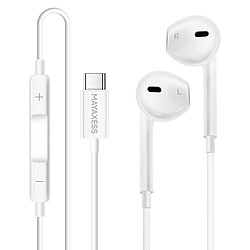 Mayaxess Écouteurs USB-C Pixel 10 Pro XL - Blanc