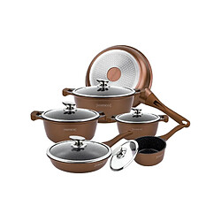 Batterie de cuisine 13 pièces Cuivre Royalty Line RLBS1010M-COP