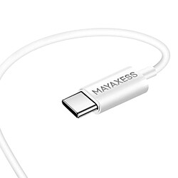 Mayaxess Écouteurs filaires USB-C - Blanc pas cher