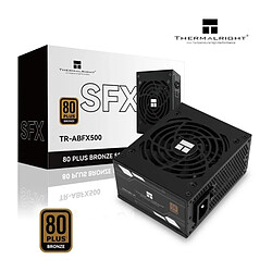 Alimentation PC non modulaire - THERMALRIGHT ABFX 500 - 80+ Bronze - Noir