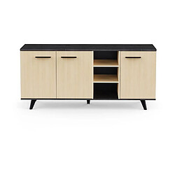 Acheter Demeyere Enfilade Buffet - KENT - Chene de fil / Sidewalk - 3 portes ouvrantes - 3...
