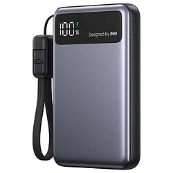 Iniu Powerbank Pocket Pro Slim 10000mAh USB-A et USB-C Power Delivery / QuickCharge Gris