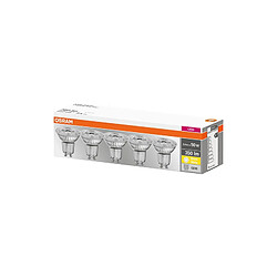 Osram ampoules LED GU10 PAR16 4,3 W - Pack de 5