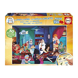 Educa Borras Puzzle - EDUCA - Il était une fois... Ces drôles d´objets - 150 pieces