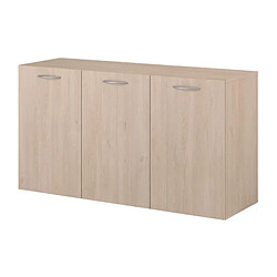 Avis PARISOT EASY LIFE - Buffet 3 portes - Chêne effet chêne