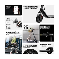 Trottinette électrique - SEGWAY - E2 E II - 450 W - 8,1