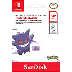 Acheter Carte mémoire micro SD Sandisk Nintendo Switch System Pokemon 512Go