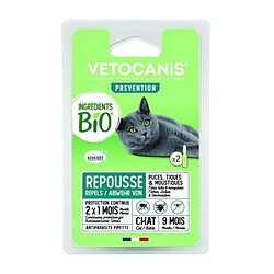 Pipettes Antiparasitaire - VETOCANIS - Ingrédients Bio pour Chats