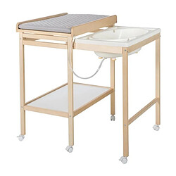 Roba Table à langer avec baignoire - Blanc