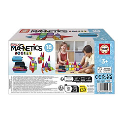 Educa Borras Magnetics mallette jeu de construction - Multicolore pas cher