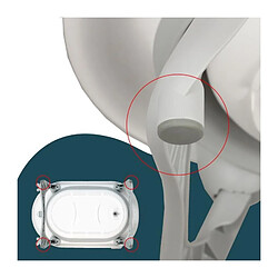 Avis Baignoire pliante - 23x80x49 cm - Gris blanc - LOOPING