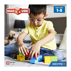 Geomag Magicube Recycled cubes magnétiques - Vert clair pas cher