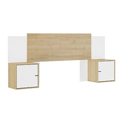 Diagone Tête de lit Alix - Blanc