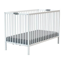 Webaby lit bébé pliant - Blanc
