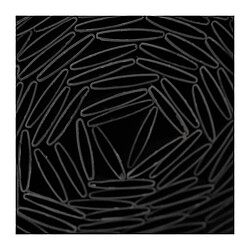 Canisse PVC double face - NATURE - 1 x 3 m - 1600 g/m² - Occultant 4/5 - Anti-UV - Anthracite