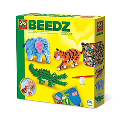 Ses creative Perles à repasser safari - Multicolore