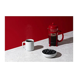 Cafetiere Java a piston 8 tasses rouge - Bodum