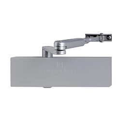 Ferme porte HR200 force 2 4 avec bras compas standard argent HERACLES HR200111