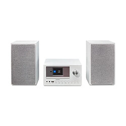 Mini Chaîne HiFi - MEDION - Radio Internet DAB/FM - Lecteur CD - 2x15W RMS - Blanc