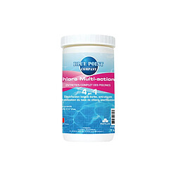 CHLORE 4EN1 MULTIACTION 1KG GALET 250G BLUE POINT COMPANY - 006201901