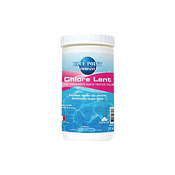 CHLORE LENT 1KG GALETS DE 250G BLUE POINT COMPANY - 006201801